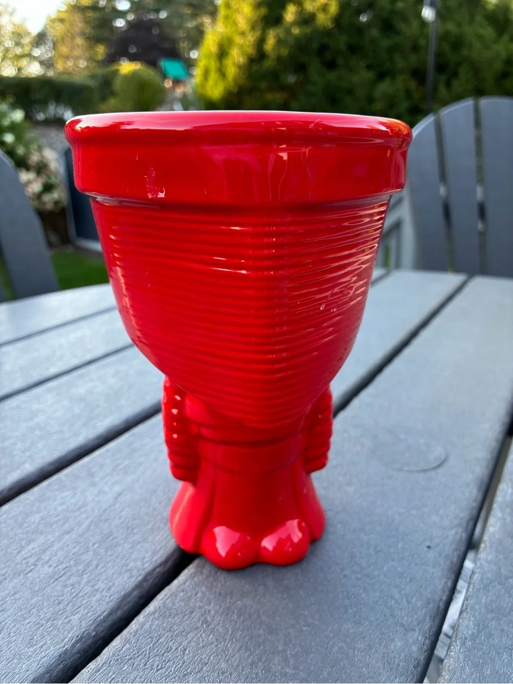Red Ceramic Star Wars the last Jedi praetorian - Home Accents